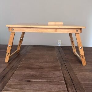 Adjustable wood Laptop Desk
